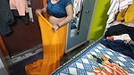 Very Beautiful Bhabhi in Yellow Saree