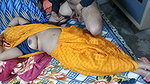Very Beautiful Bhabhi in Yellow Saree