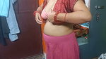 Very Beautiful Indian Bhabhi in Red Saree
