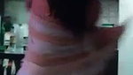 Beautiful Girl dancing for her lover in Towel and Fucking 2 video 22