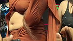hot bhojpuri actress sexy navel and boobs in grey saree2
