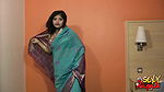 rupali in traditional indian saree