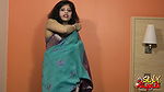 rupali in traditional indian saree