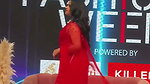sadhika venugopa sexy navel in red saree2