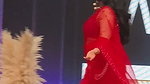 sadhika venugopa sexy navel in red saree2