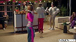 Vanessa Alessia & Maddy Collins – Petite Babes Share Poolside Fuck