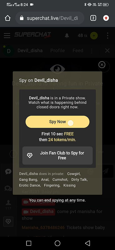 Tum 2 stripchat ticket show