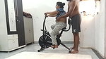 Desi Chudank Bhabi Sex with Cycling Exsasis Machine and Fucking with Hubby Very Hard