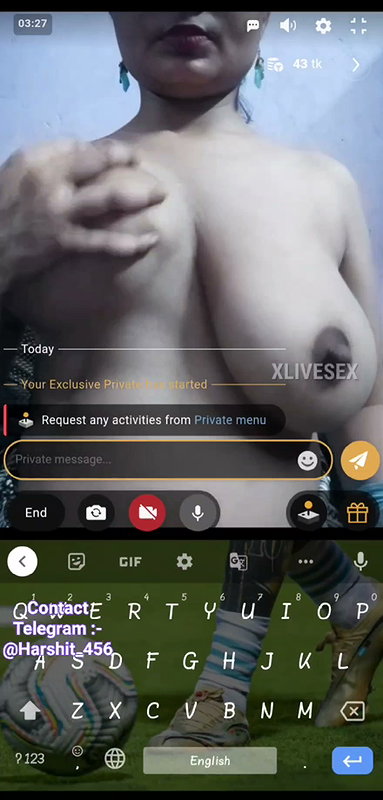 Neetu aka Riya love C2C 9Min stripchat ticket show