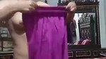 Desi lady changing clothes showing boobs