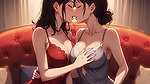 AI Anime Hentai Uncensored, Uncensored video of 18 Year old Teen Hentai MILF, 3D Hentai Cartoon on closeup by Kiidzy Animates