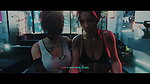 Anime cyber game hard fuck in her room
