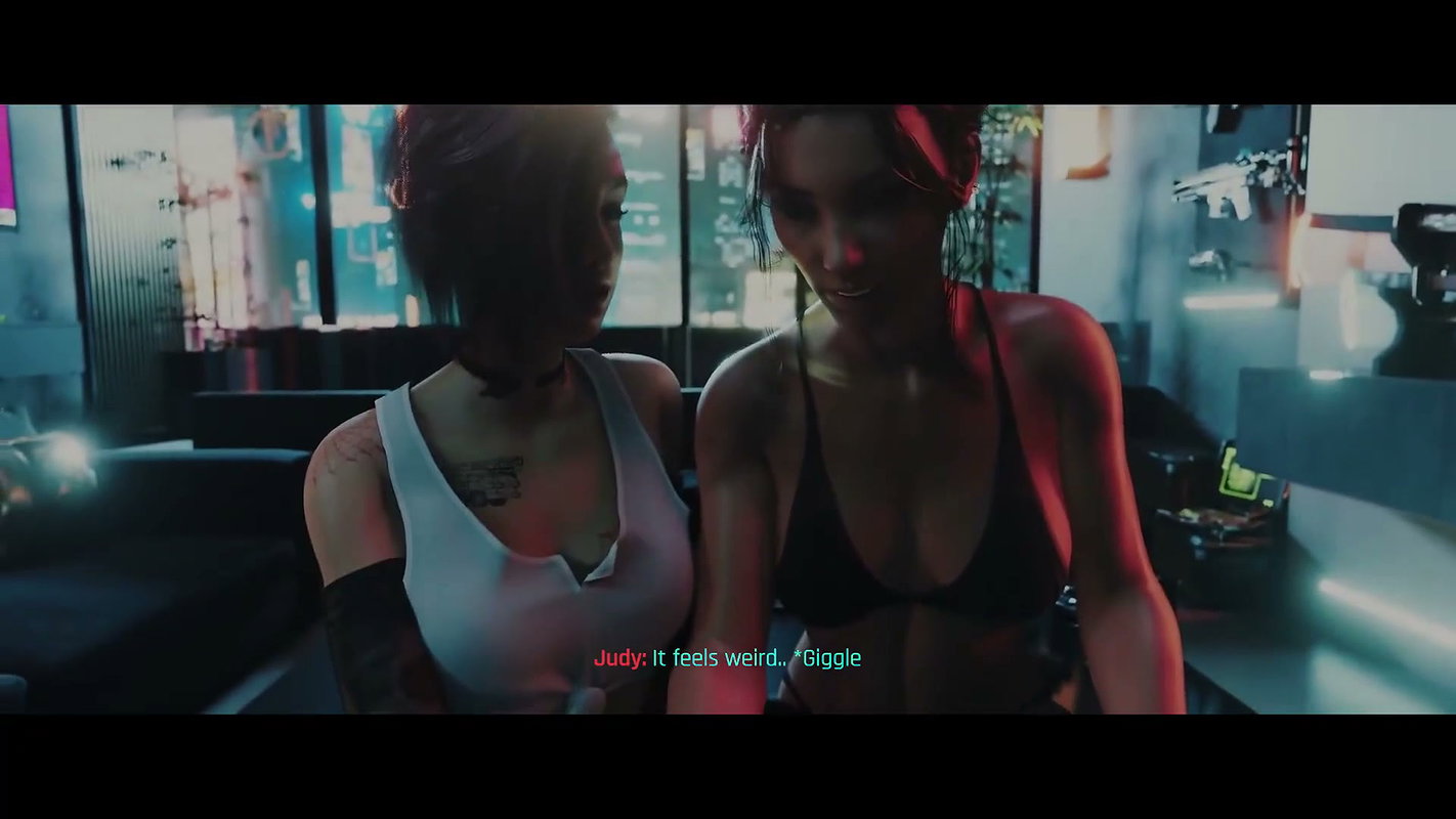 Anime cyber game hard fuck in her room