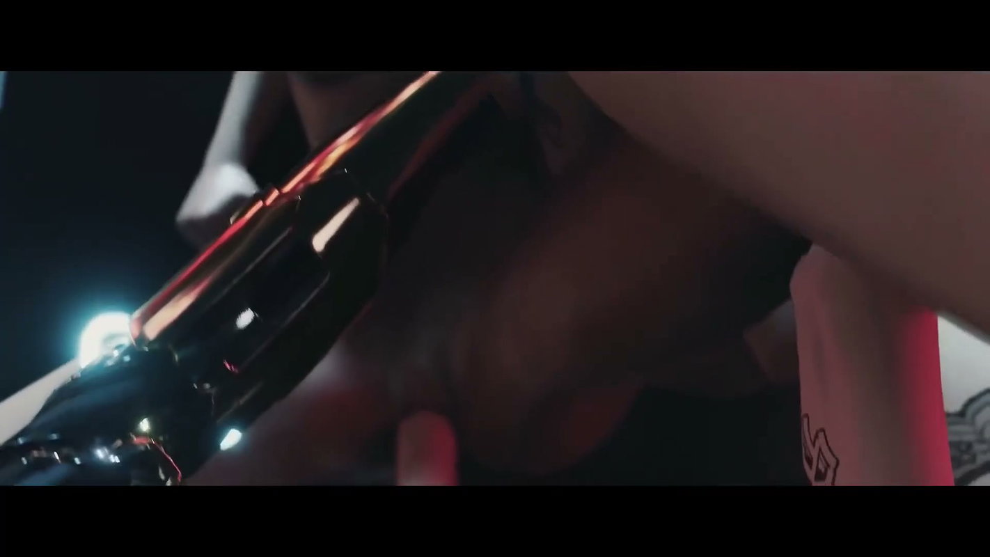 Anime cyber game hard fuck in her room