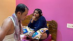 Big boobs ne sex ka chahida kaliya apna pussy ros nikalna kilya apne servant ka penis liya apne mu me