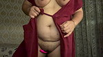 Desi bhabhi after bath pussy play and cum