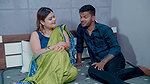 Desi stepsister convince her Bhabhi to give sexual pleasure to her partner