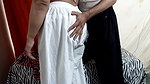 Dever Pulled Big Cock Out of Her Desi Big Ass After Anal