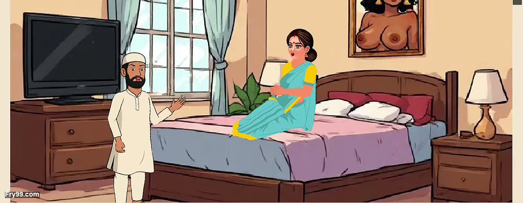 Girlfriend cheating with her neighbour