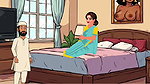 Girlfriend cheating with her neighbour