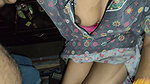Hot Indian wife rubbing dick in her tits and get cumshot