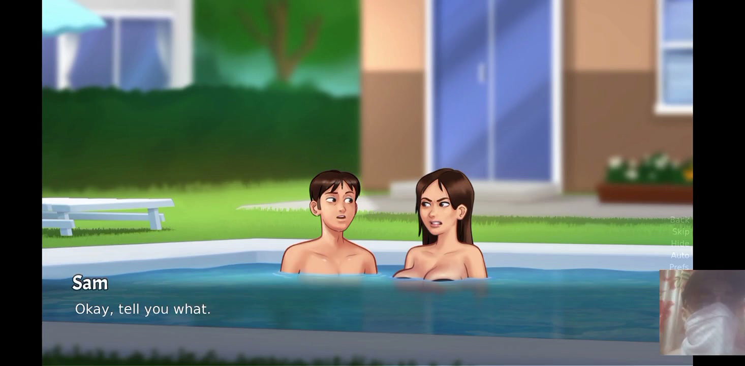 NO MERCY Fucking My Hot Stepsister in the Pool Until She Can’t Walk