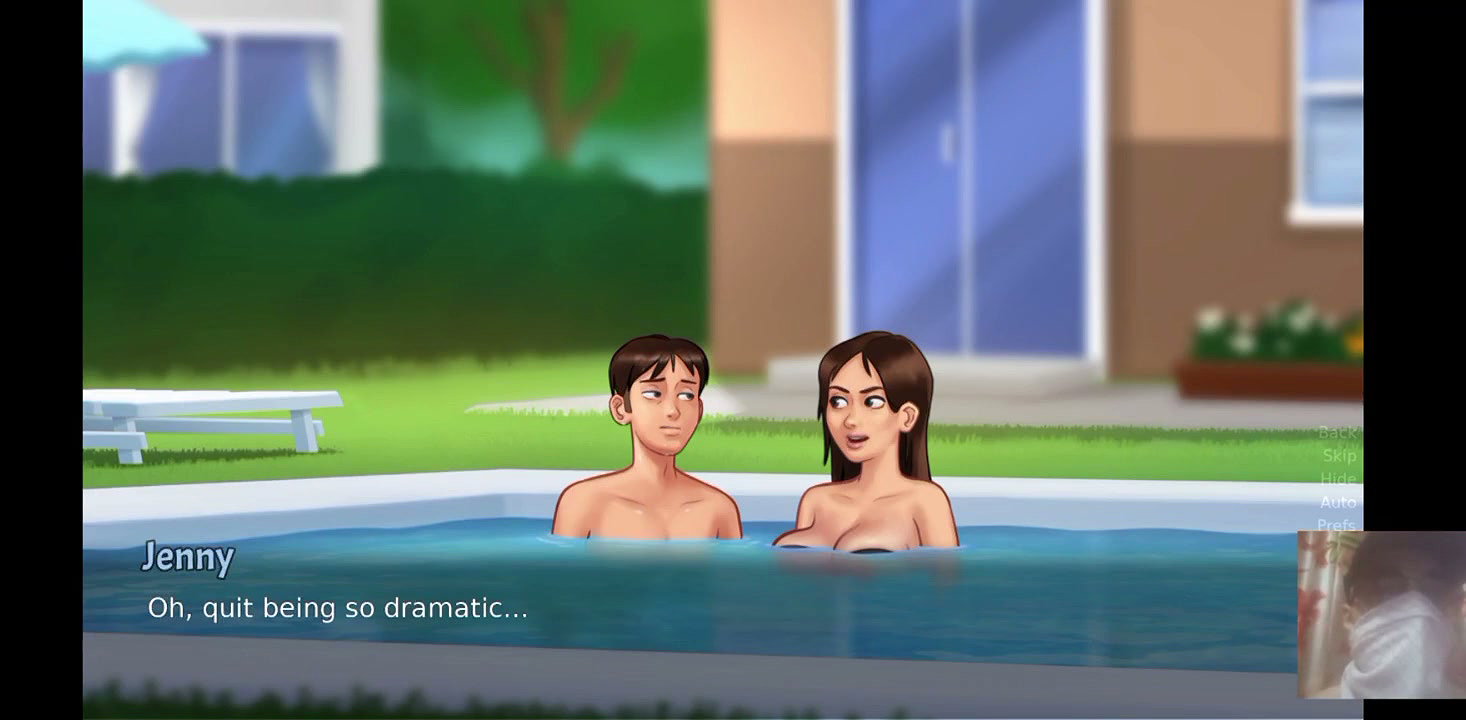 NO MERCY Fucking My Hot Stepsister in the Pool Until She Can’t Walk