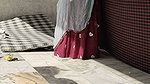 Hot pushpa bhabhi bathroom me boobs ko sahla rahi