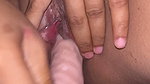 Indian college teen age girl masturbating with dildo