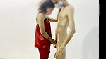 Indian girl and boy Doggy style sex is enjoying