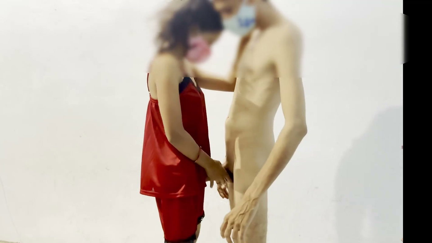 Indian girl and boy Doggy style sex is enjoying