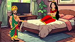 Indian village girl sex hardcore cheating girlfriend fucked all night