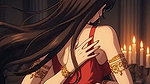 Kissing Orgasm of Mature Women, AI Generated Cartoon content, Uncensored video of 18 Year old Anime Girl