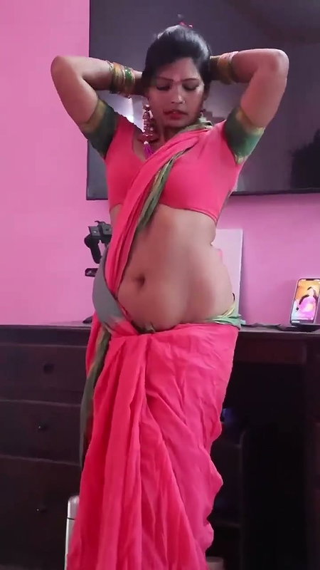 Mami Ki Lal Sari Dekh Ke Land Khada Hogya Hardcore Chudai with Mami