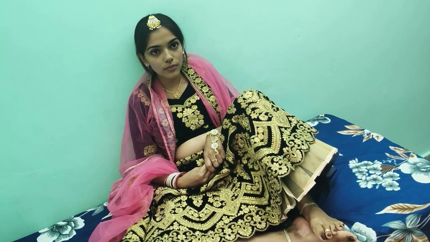 Newly Married Indian Couple First Night Sex Huge Cum on Face Big Cock