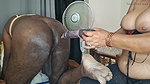 Pegging Blck Slave I Love to Peg His Ass