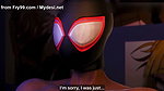 Spiderman fucks spidergirl in doggy style