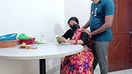 Under the table sex with My horny stepmom