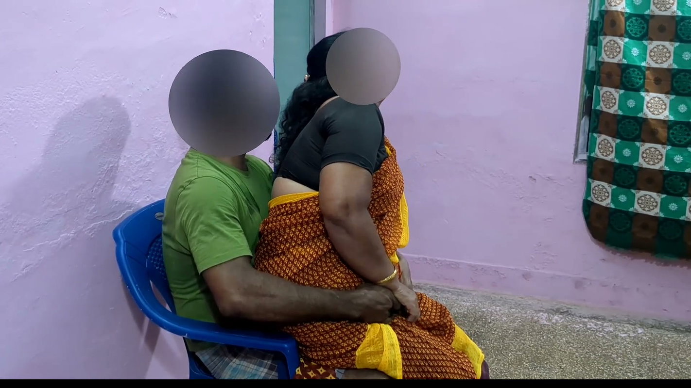 While I was sitting, Aunty brought me water to drink. I tried to touch her vagina. Hot and spicy sex