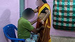 While I was sitting, Aunty brought me water to drink. I tried to touch her vagina. Hot and spicy sex