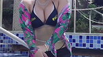 HOTNESS IN BIKINI SEDUCTION IN POOL CAPTIVATING HQ VIDEO2