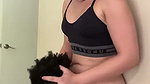 giving superb blowjob a Trans 22