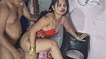 Bengali Teen Wife Hardcore Fucking on Bathroom Floor with Hubby 22