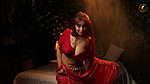 bony huge cleavage and hot navel show seductive song 22