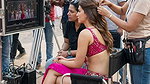 SANON RAUNCHY SEXY BOLD BTS SHOOT SCENE UUFFF2