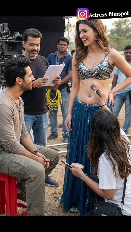 SANON RAUNCHY SEXY BOLD BTS SHOOT SCENE UUFFF2