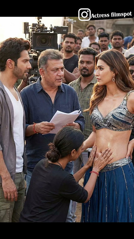 SANON RAUNCHY SEXY BOLD BTS SHOOT SCENE UUFFF2