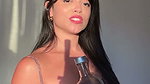 lady hot one breast show in grey top2