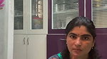kannadiga aunty fleshy deep big navel in blue saree 22