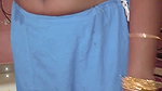 Desi Tamil Wife Renu Wet Nude Body Towel Dry & Slow Saree Dressing Tease! Indianhotwifex